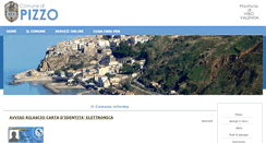 Desktop Screenshot of comune.pizzo.vv.it